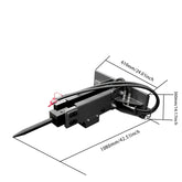 mini skid steer loader breaker attachment size
